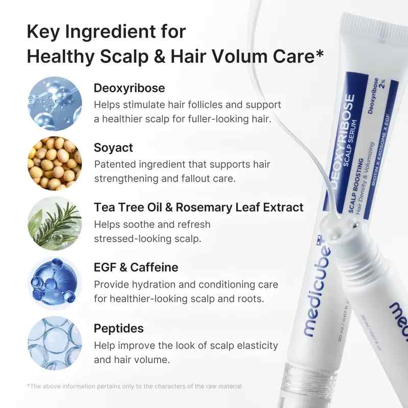 [BUY 1 GET 1 FREE] Advanced Deoxyribose 2% Scalp Serum for Thicker, Fuller-Looking Hair