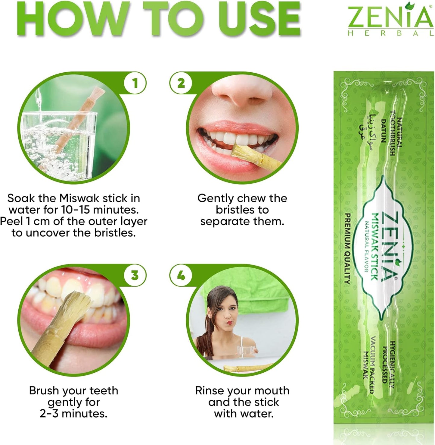 100% Natural Teeth Whitening Stick – Purifies Breath, Removes Plaque, and Strengthens Gums Naturally Without Chemicals