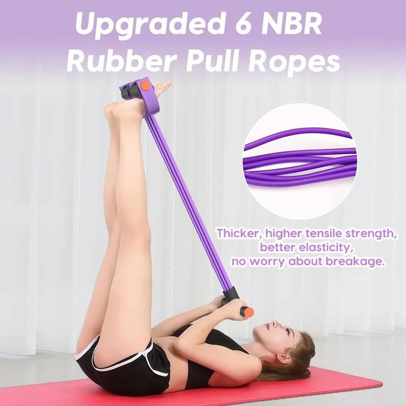 Multifunctional Pedal Resistance Band for Home Body Sculpting