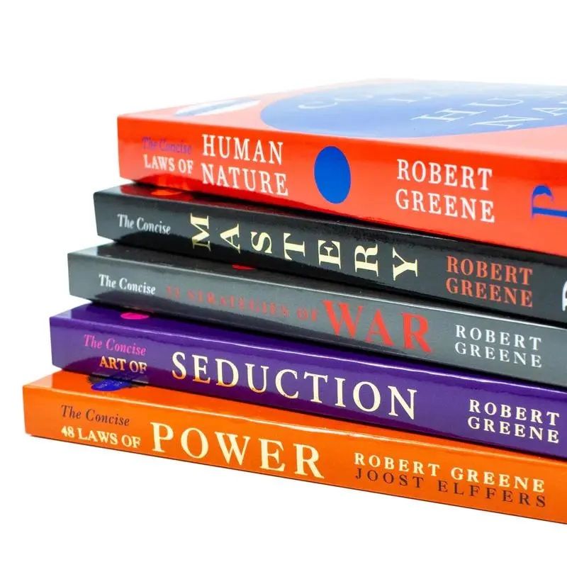 Robert Greene Concise Mastery 5-Book Collection Set