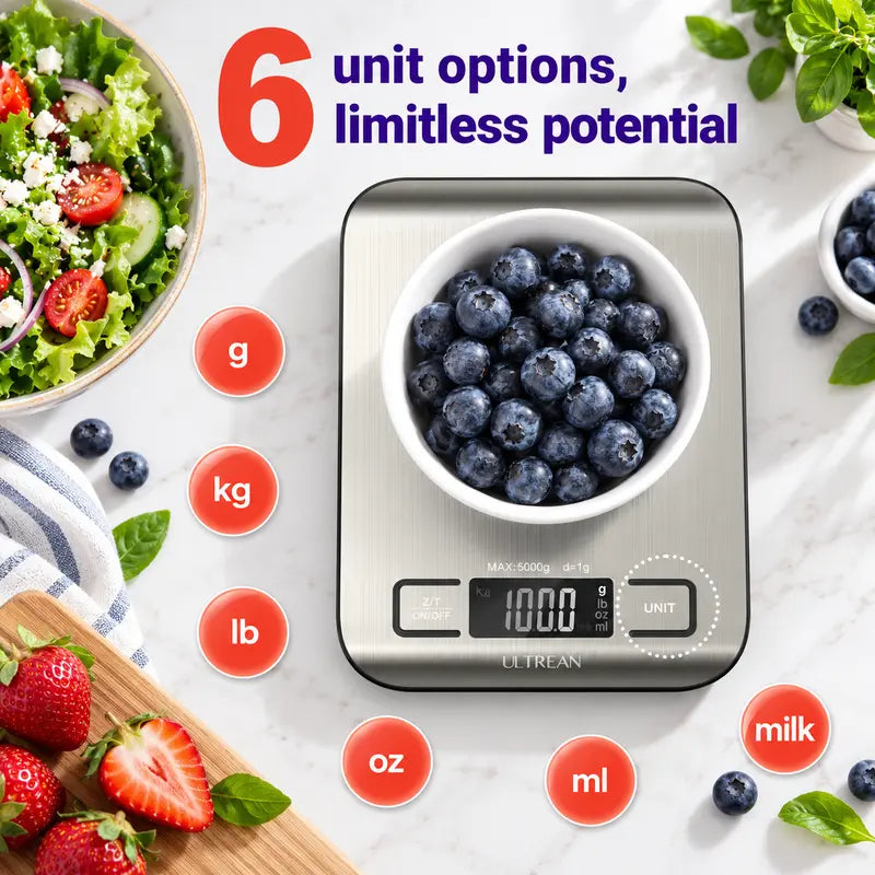 Ultra-Precision Digital Kitchen Food Scale