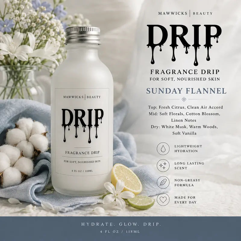 Daily Fragrance Drip – All-Day Scent & Nourished Skin