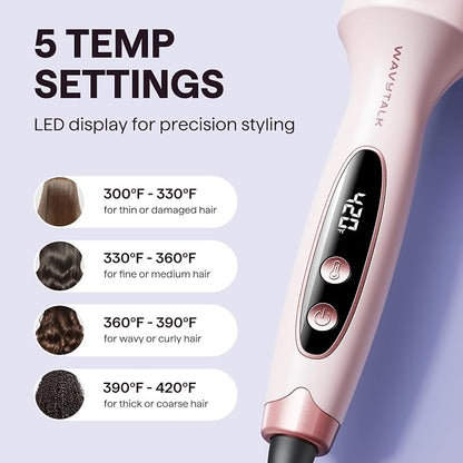 Salon-Quality Thermal Blowout Brush for Instant Volume & Frizz-Free Shine