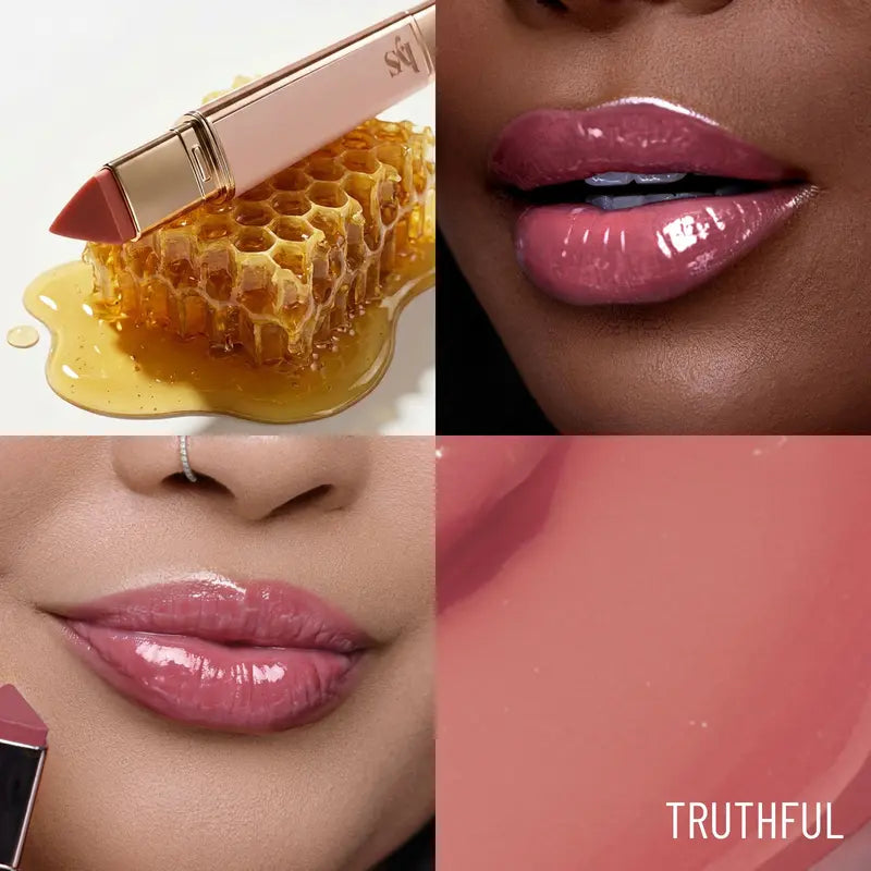 High-Shine Plumping Tinted Lip Balm for 24H Intense Moisture & Glossy Finish