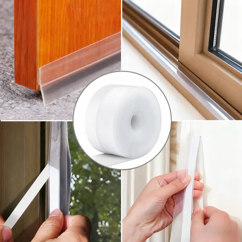 Heavy-Duty Waterproof Clear Double-Sided Nano Tape