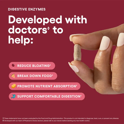 Fast-Acting Digestive Enzymes for Instant Bloat Relief & Gut Health