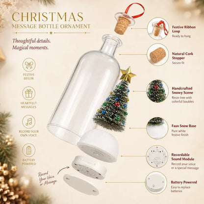 Preserve Their Voice Forever In A Magical Glowing Christmas Bottle