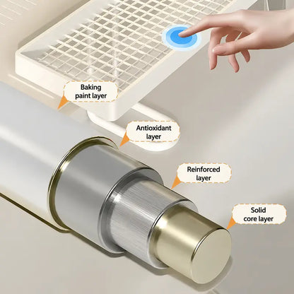 No-Drill Over-the-Faucet Storage Shelf for Instant Countertop Organization