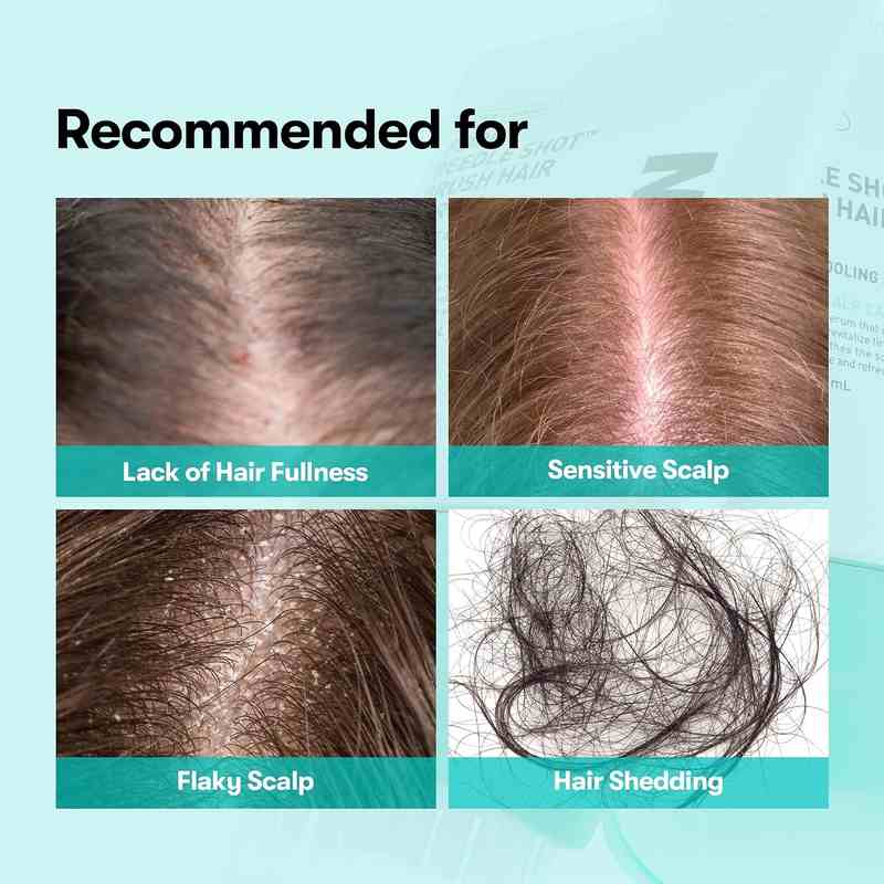 Deep Scalp Care Brush Hair Serum – Cooling, Revitalizing & Non-Greasy