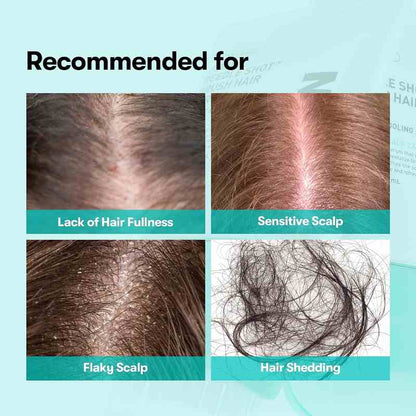 Deep Scalp Care Brush Hair Serum – Cooling, Revitalizing & Non-Greasy