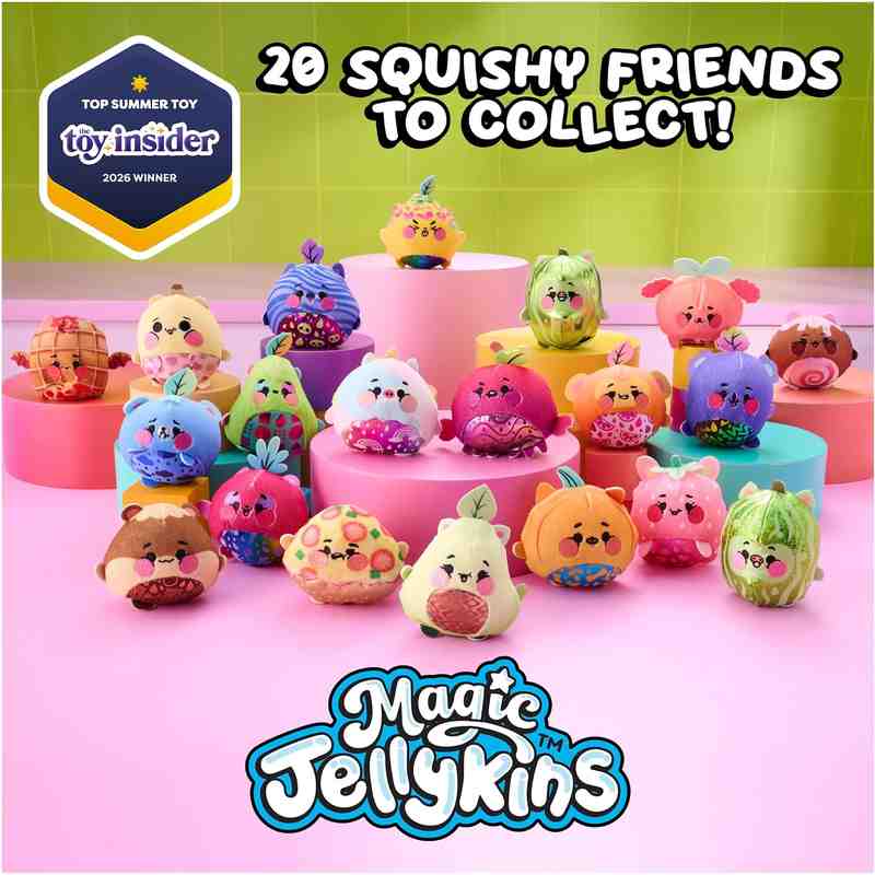 Magical Water-Reveal Mystery Plush Set