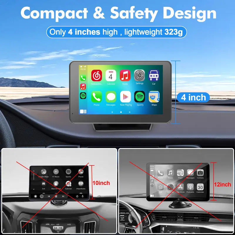 Upgrade Any Vehicle to Wireless CarPlay & HD Navigation in Seconds