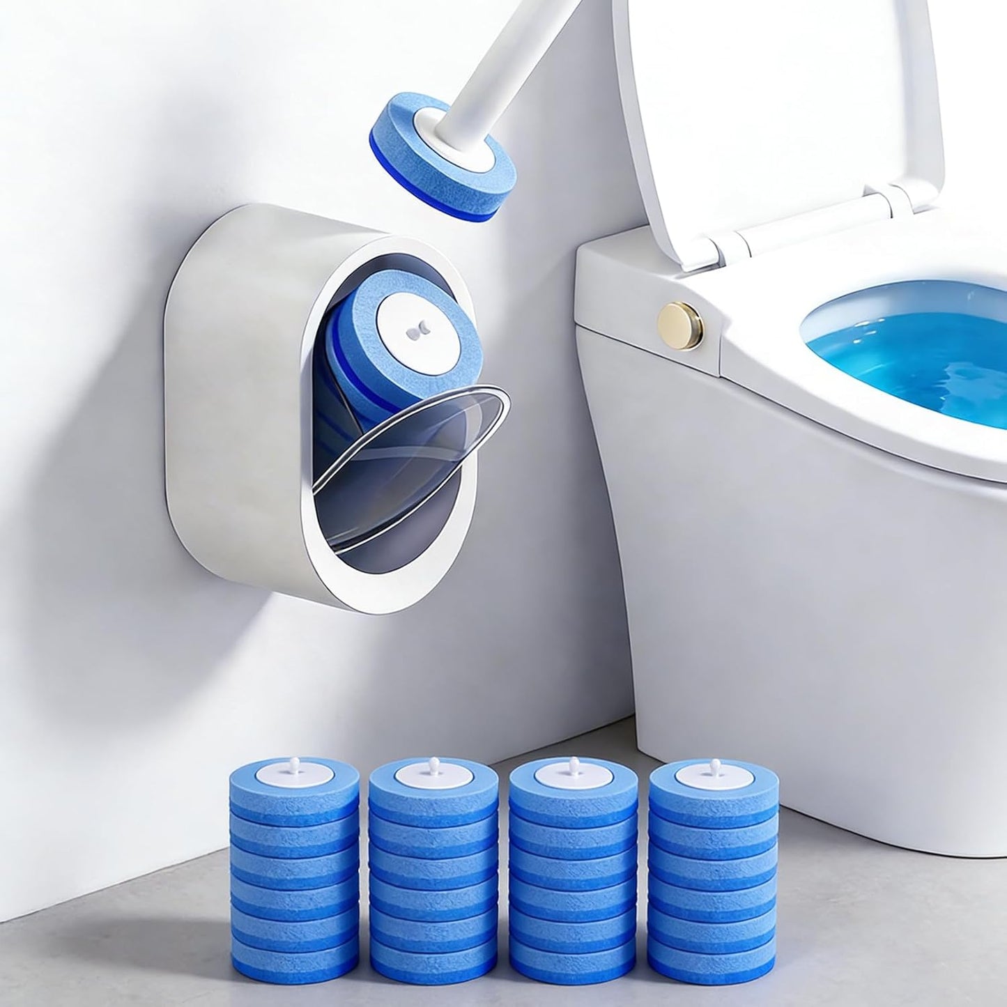 CLEAN YOUR TOILET WITHOUT TOUCHING THE MESS