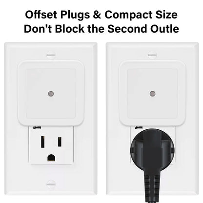 Smart Auto Dusk-to-Dawn LED Plug-in Night Light