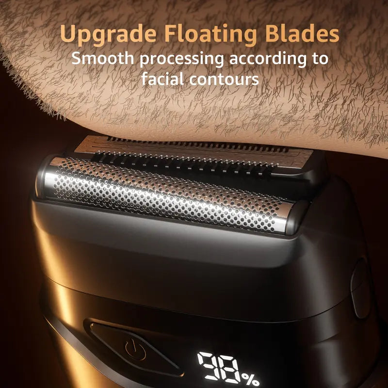 Mini Electric Foil Shaver For Precise Grooming