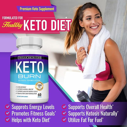 🎁 BUY 1 GET 1 FREE - Advanced Keto Burn Capsules for Fast Fat Loss & Clean Energy