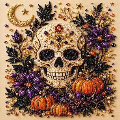 DIY 5D Halloween Diamond Painting Kits — Full Drill Crystal Art for Adults