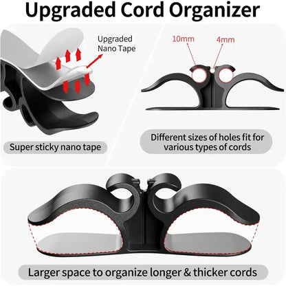 Tangle-Free Kitchen Appliance Cord Organizer Holder