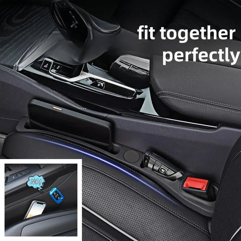 Never Drop Your Phone in the Seat Gap Again—Instant Extra Storage!