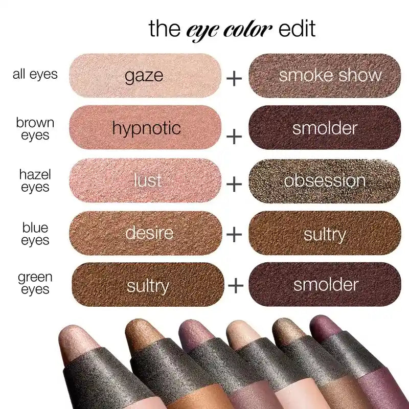2-in-1 Waterproof Shadow & Liner Duo: Effortless Smudge-Proof Eye Looks in Seconds