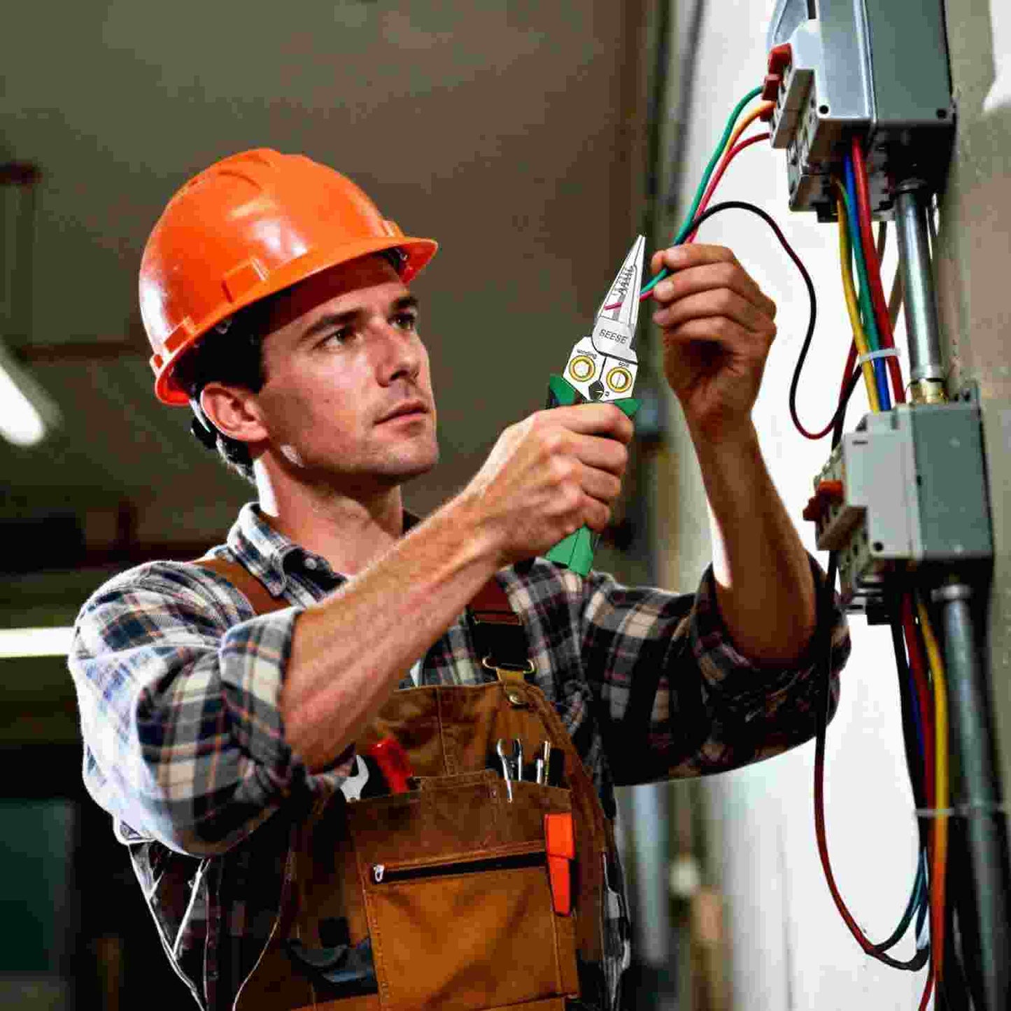 The Ultimate 8-in-1 Wire Stripper Pliers: Strip, Split & Wind Automatically In Seconds!