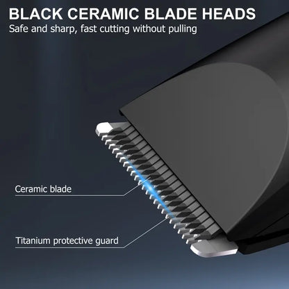 Precision Electric Body & Groin Groomer with Replaceable Safety Heads