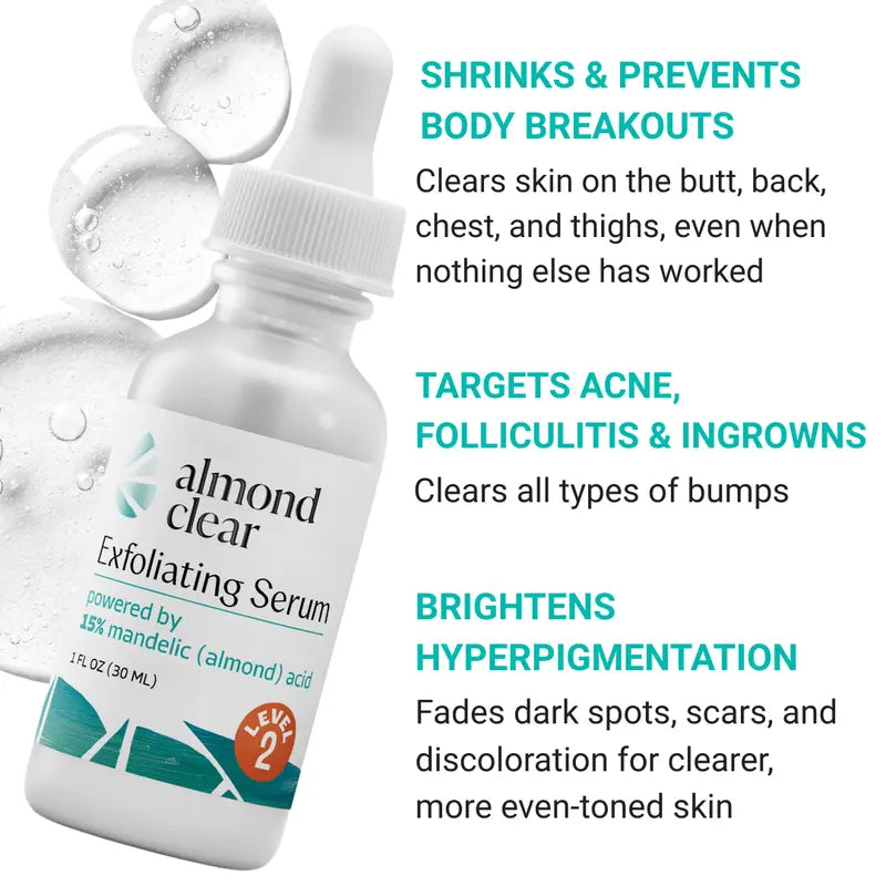 [🎁 BUY 1 GET 1 FREE] Advanced 15% Mandelic Acid Exfoliating Serum for Clearer, Smoother Skin