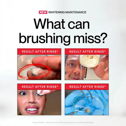 Stain-Removing Whitening Mouthwash with Hydrogen Peroxide & Essential Oils
