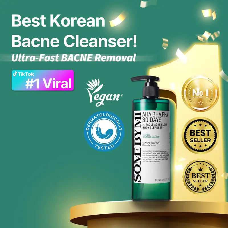 3-in-1 Clarifying Body Wash – Clears Acne, Smooths Bumpy Skin & Soothes Redness  5 Key Selling Points
