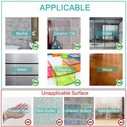 Ultra-Strong Heavy Duty Double-Sided Nano Grip Tape – Washable, Removable & Residue-Free