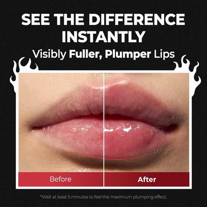 [BUY 1 GET 1 FREE] Instant Flame Plumping Gloss for Instant Voluminous Lips