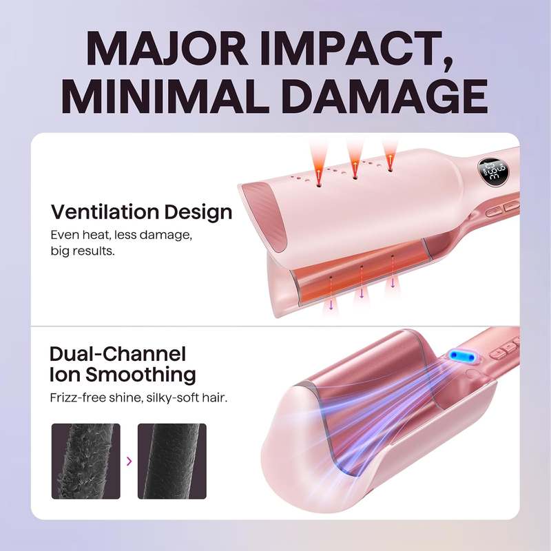 Effortless Thermal Hair Waver & Volume Crimper