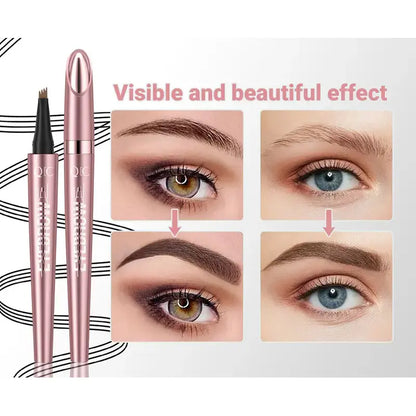 Get Natural Microbladed Brows in Seconds with 4-Tip Eyebrow Pen