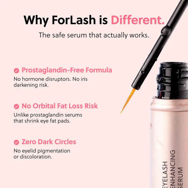 Natural Peptide Eyelash Enhancing Serum for Longer Fuller Lashes