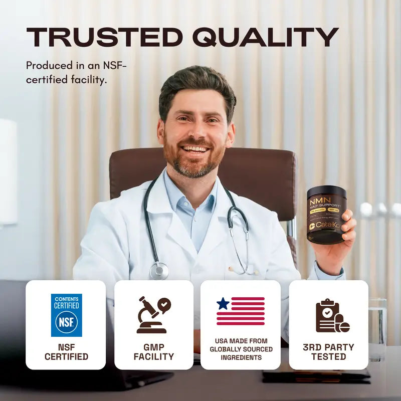 Boost NAD+ & Vitality Fast with Premium NMN 1000mg