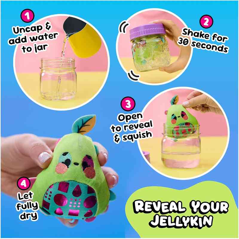 Magical Water-Reveal Mystery Plush Set
