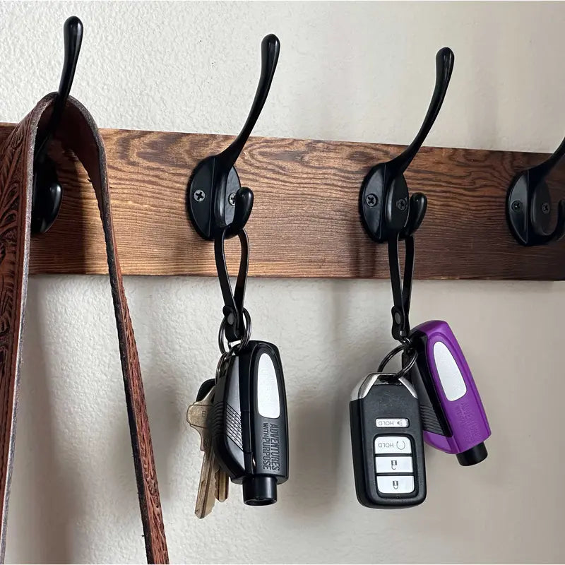 The Ultimate 2-in-1 Emergency Keychain Tool