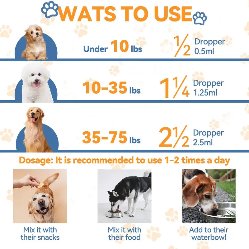 [🎁 BUY 1 GET 1 FREE] Advanced Natural Dog Yeast & Itch Relief Drops