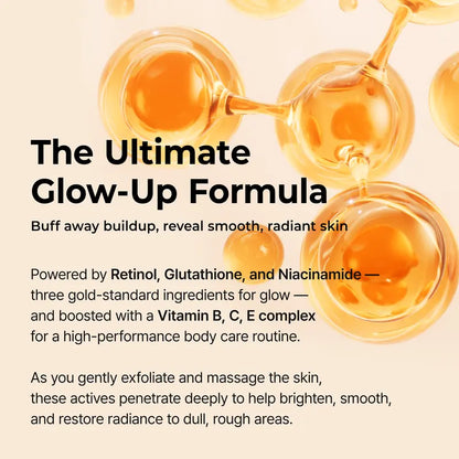 Smooth, Radiant Skin in Seconds: Instant Exfoliating Kojic Acid & Turmeric Body Spray