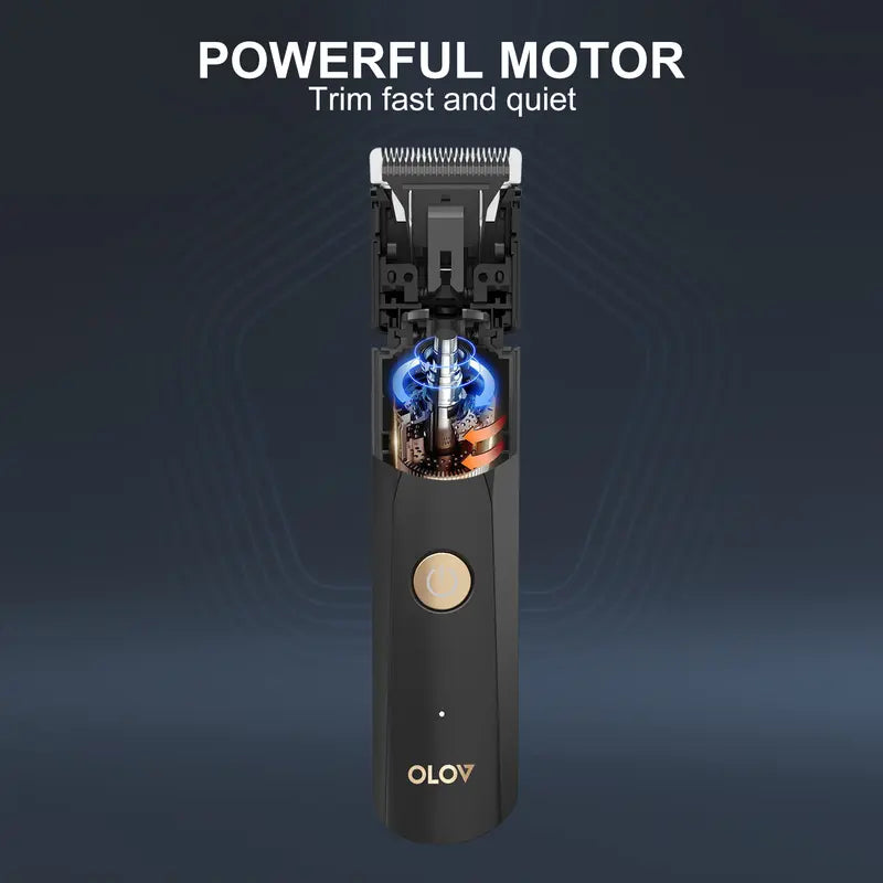 Precision Electric Body & Groin Groomer with Replaceable Safety Heads