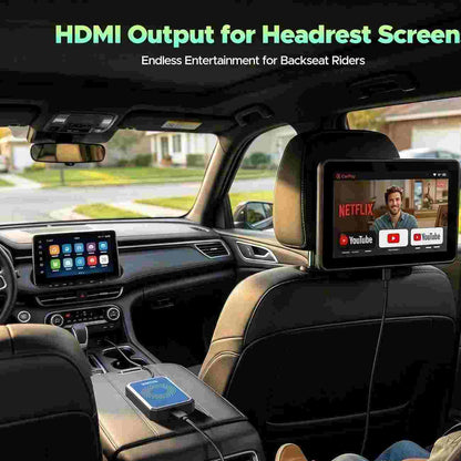 Stream YouTube & Netflix Straight to Your Car's Screen Instantly