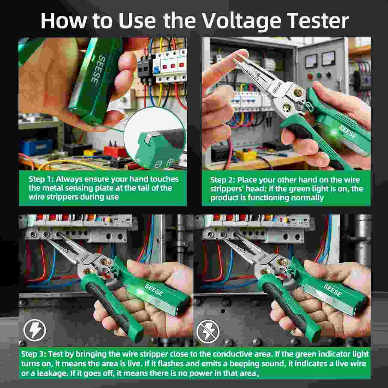 The Ultimate 8-in-1 Wire Stripper Pliers: Strip, Split & Wind Automatically In Seconds!