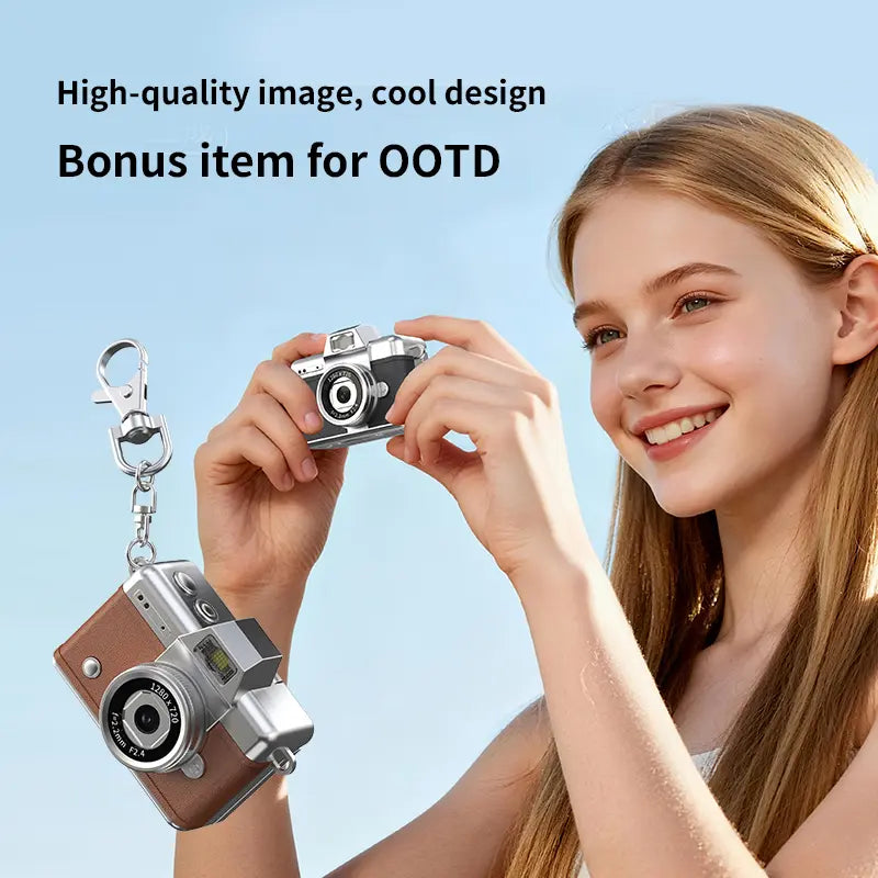 Capture Y2K Retro Vibes Anywhere With The Ultra-Portable Keychain Camera
