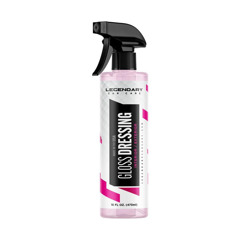 Instantly Restore Faded Plastic Trim And Tires To Factory Wet Gloss Finish