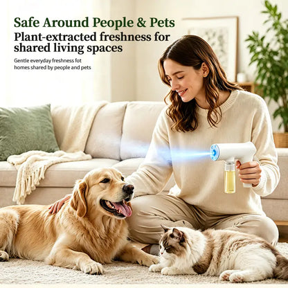 Wireless Blue Light Nano Sanitizer Spray Gun