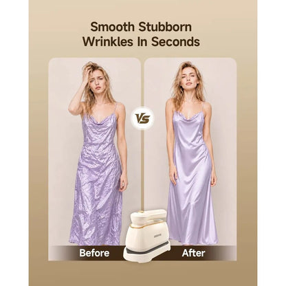 Portable Handheld Garment Steamer for Wrinkle-Free Clothes Anywhere