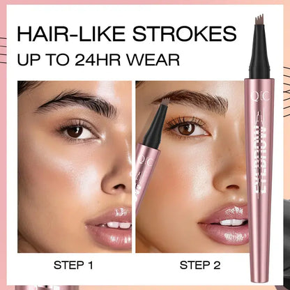 Get Natural Microbladed Brows in Seconds with 4-Tip Eyebrow Pen