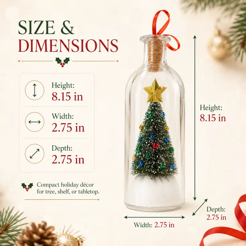 Preserve Their Voice Forever In A Magical Glowing Christmas Bottle