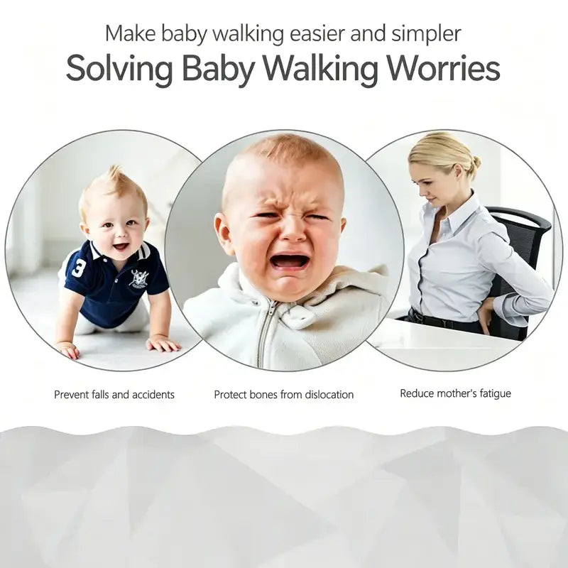 Effortless Baby Walking Helper: Say Goodbye to Back Pain & Protect Every Step