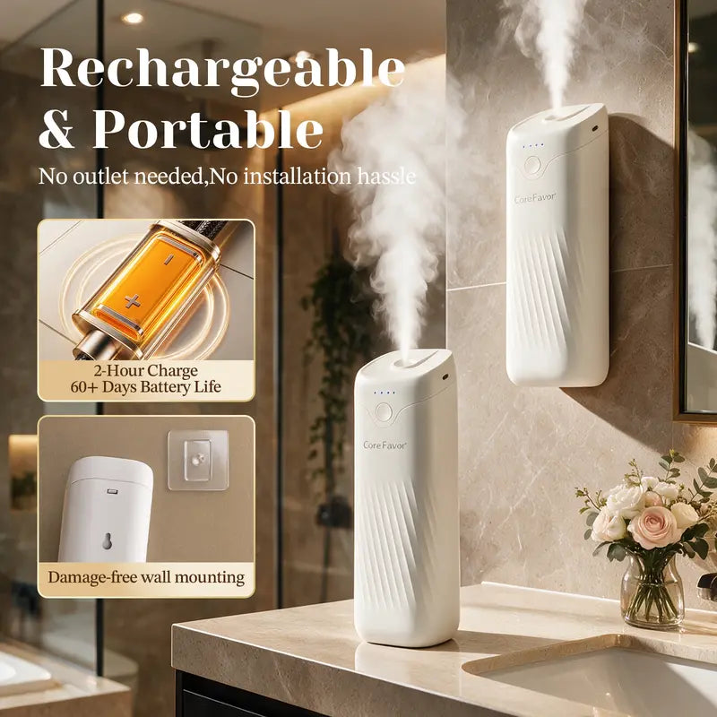 Automatic Smart Essential Oil Diffuser for Whole-Home Fragrance